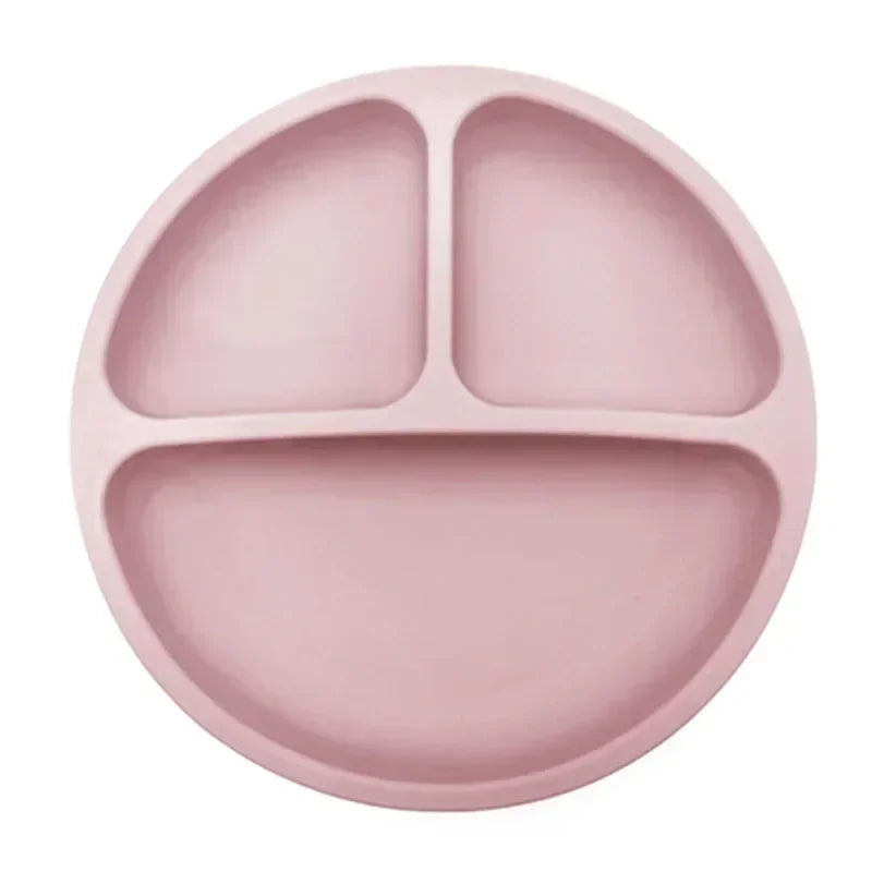 Assiette bébé silicone