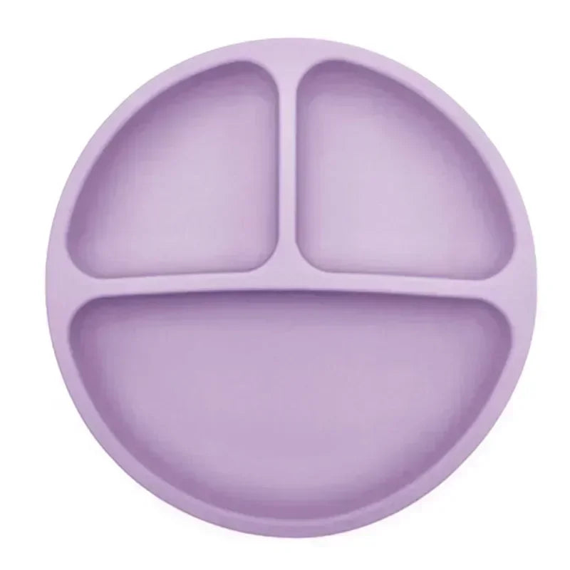 Assiette bébé silicone