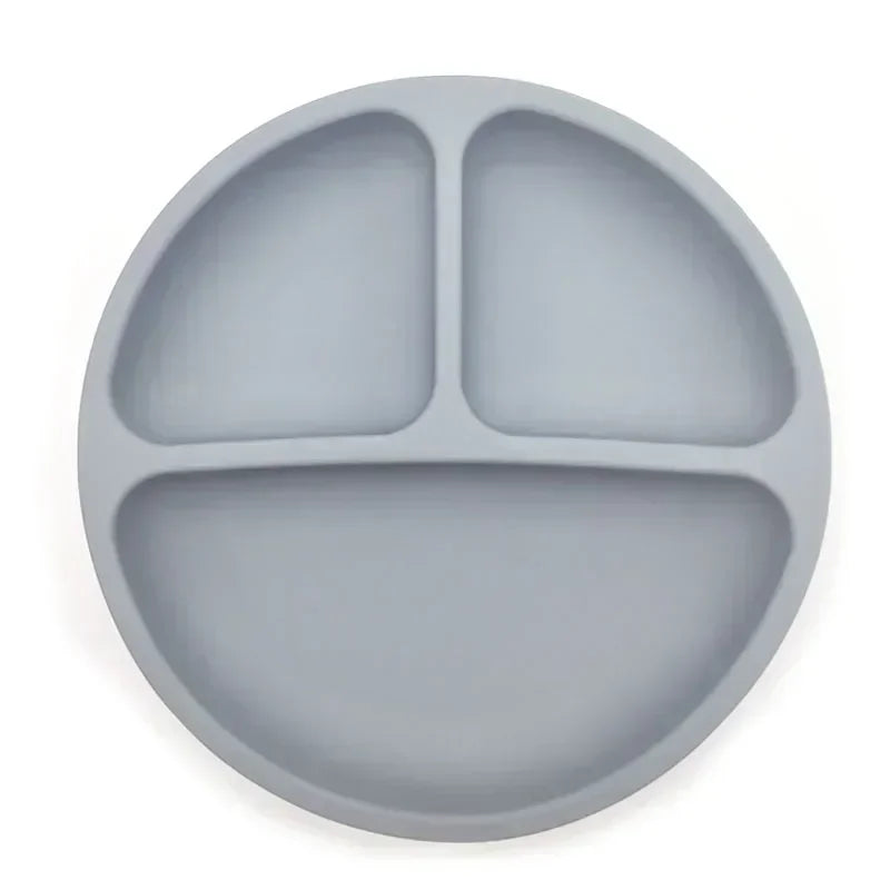 Assiette bébé silicone