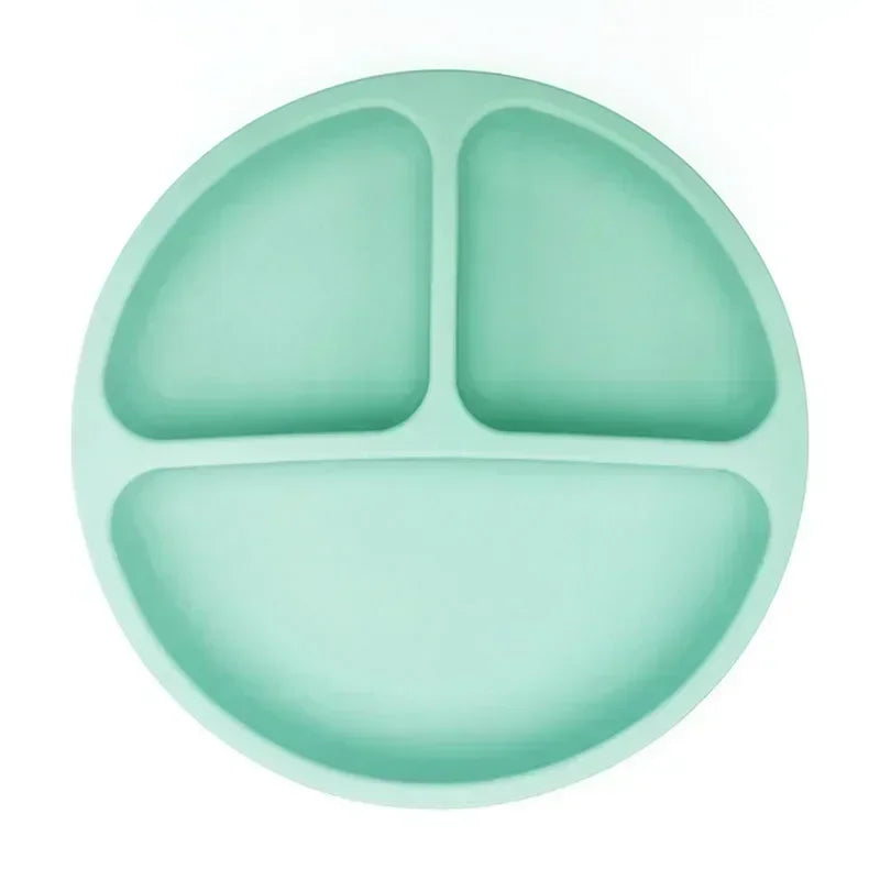 Assiette bébé silicone