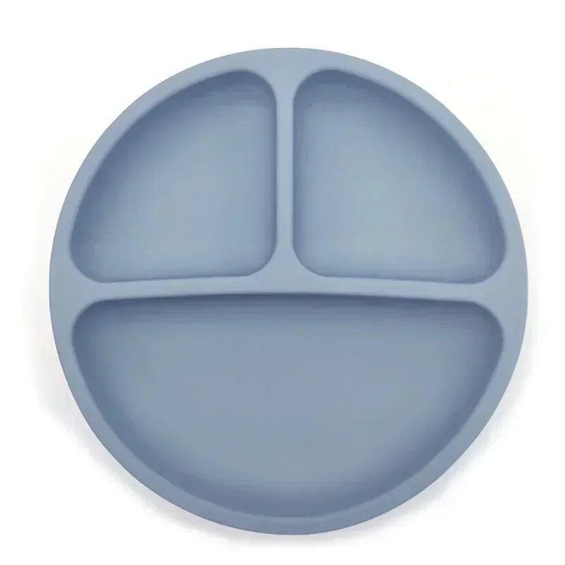 Assiette bébé silicone