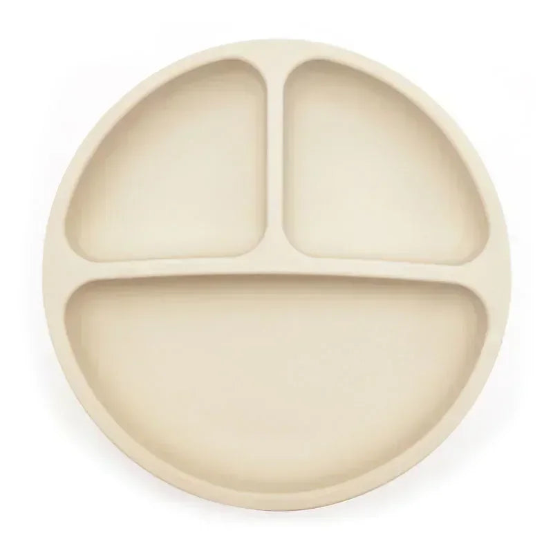 Assiette bébé silicone